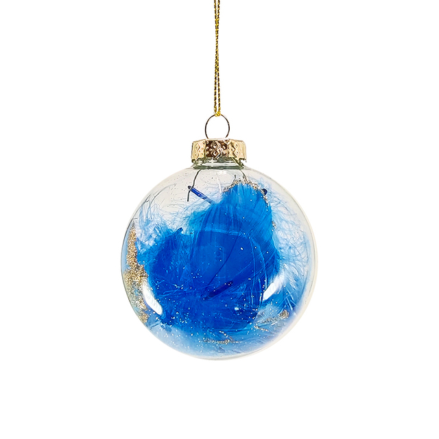 Boules de verre suspendues, ornement pour décoration d'arbre de noël