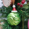 Gâteau en verre personnalisé ornements d'arbre de Noël pour la décoration de la maison