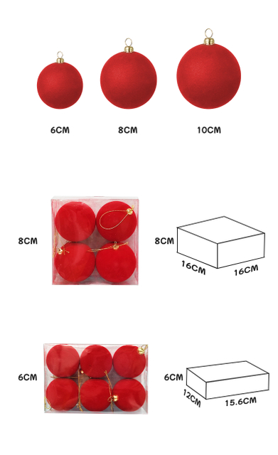 Nouvelle arrivée prix bon marché boule en plastique de flocage ronde